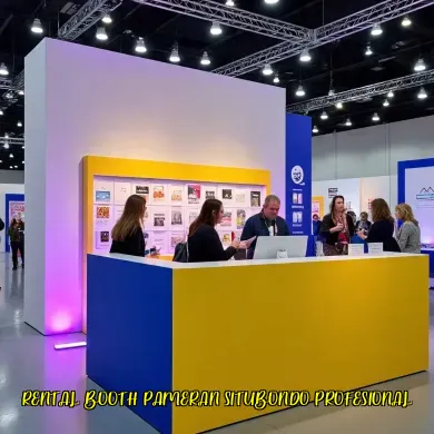 rental booth pameran situbondo profesional